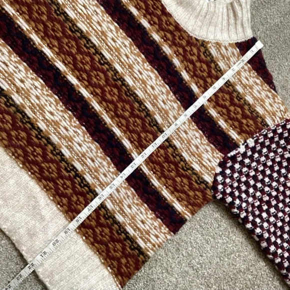 Veronica Beard Clary Sweater Alpaca Mock-neck Large - Picture 7 of 12